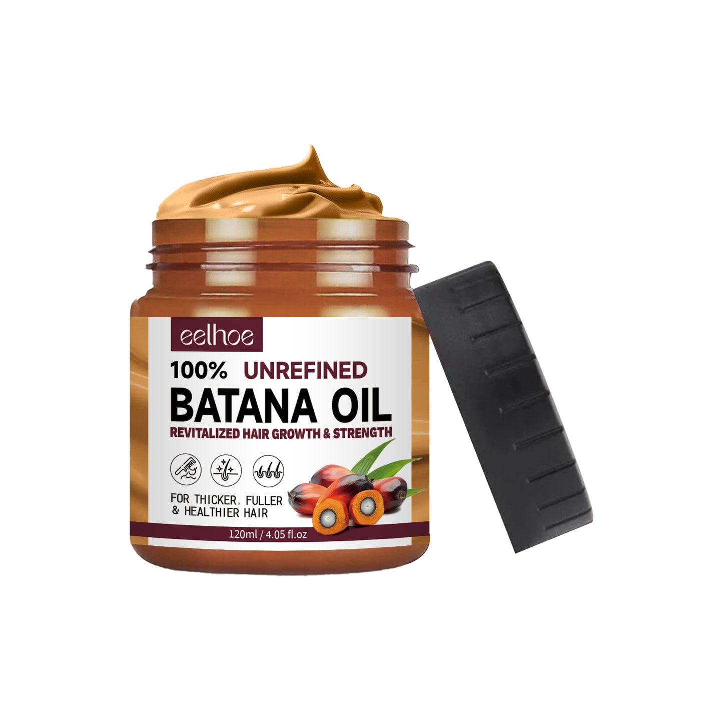 Natural Batana Oil – Unrefined Hair & Skin Care from Honduras 4oz